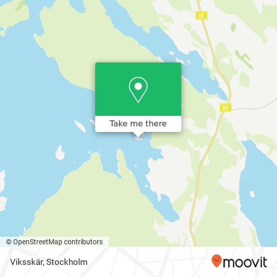 Viksskär map