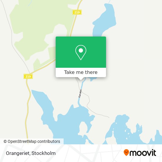 Orangeriet map