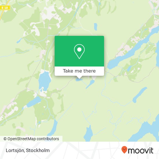 Lortsjön map