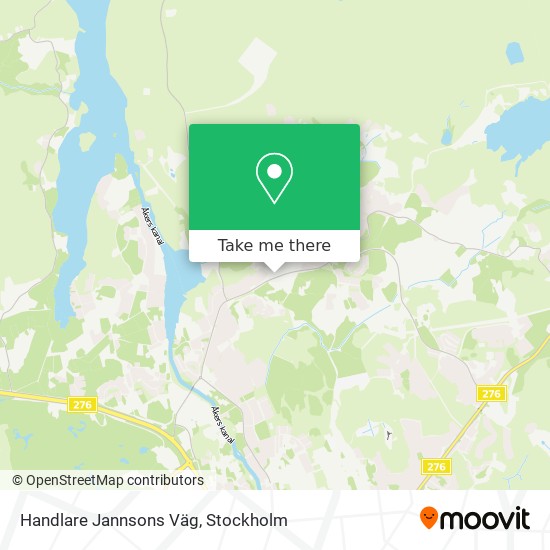 Handlare Jannsons Väg map