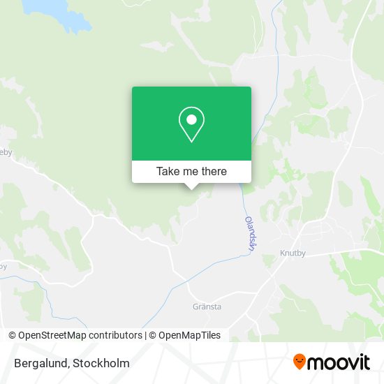 Bergalund map