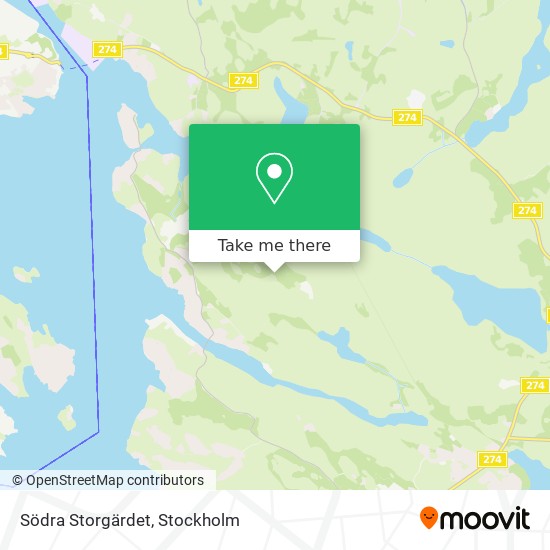 Södra Storgärdet map