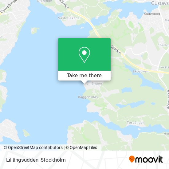 Lillängsudden map