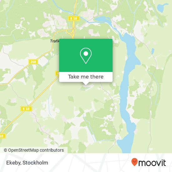 Ekeby map