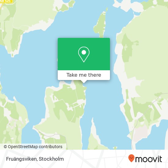 Fruängsviken map