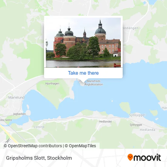 Gripsholms Slott map