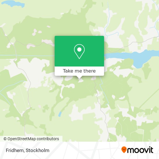 Fridhem map