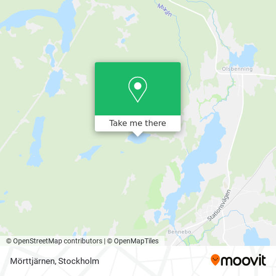 Mörttjärnen map