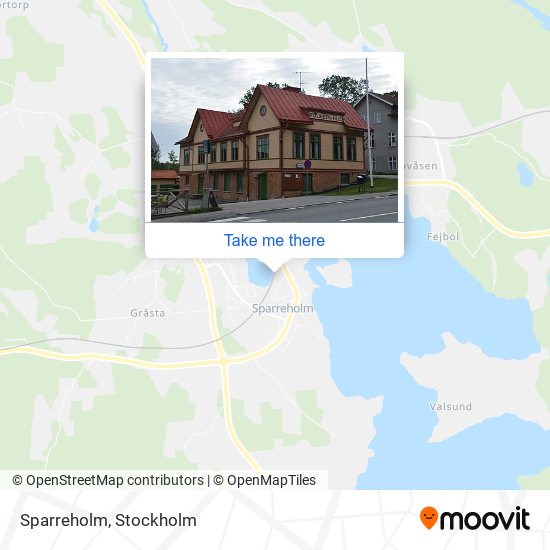 Sparreholm map