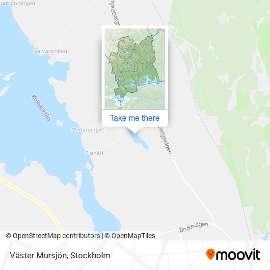 Väster Mursjön map