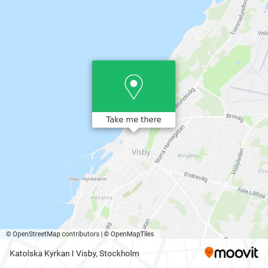 Katolska Kyrkan I Visby map