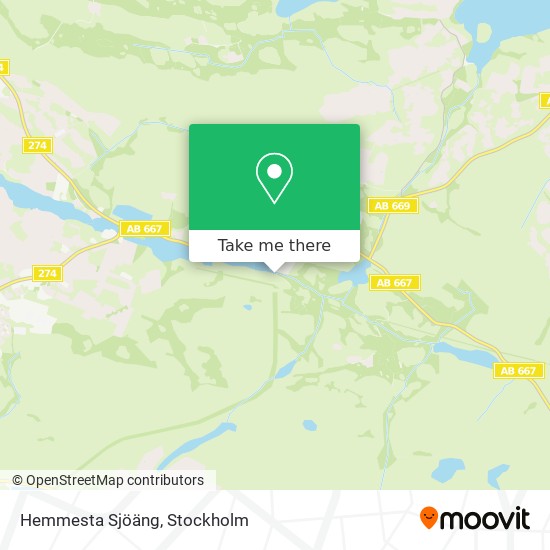 Hemmesta Sjöäng map