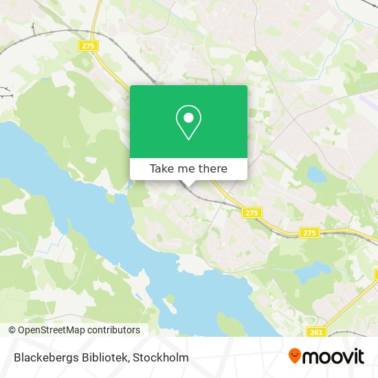 Blackebergs Bibliotek map