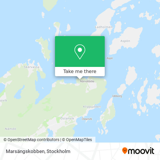 Marsängskobben map