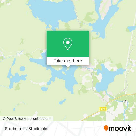 Storholmen map