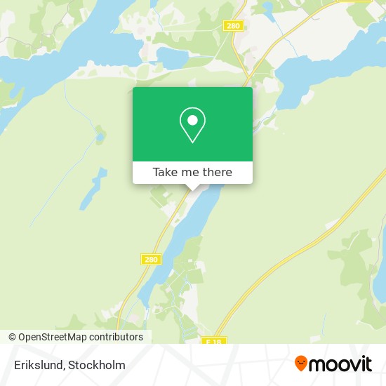 Erikslund map