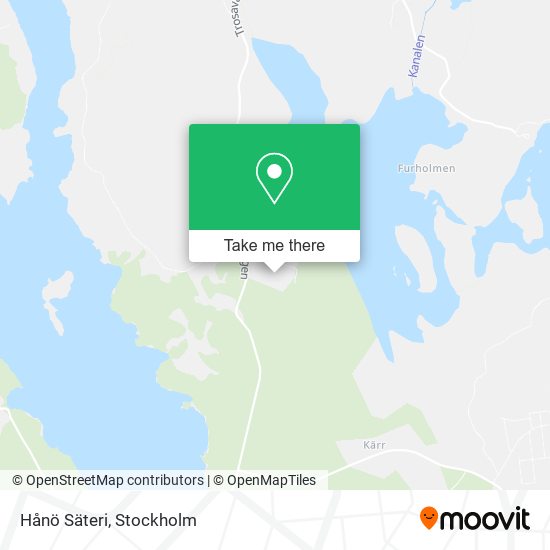 Hånö Säteri map