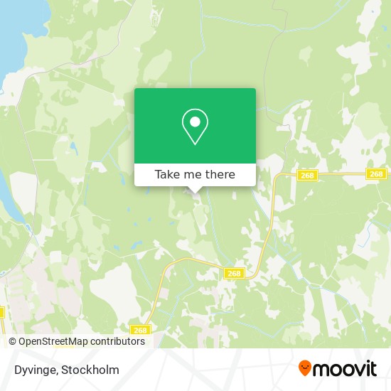 Dyvinge map