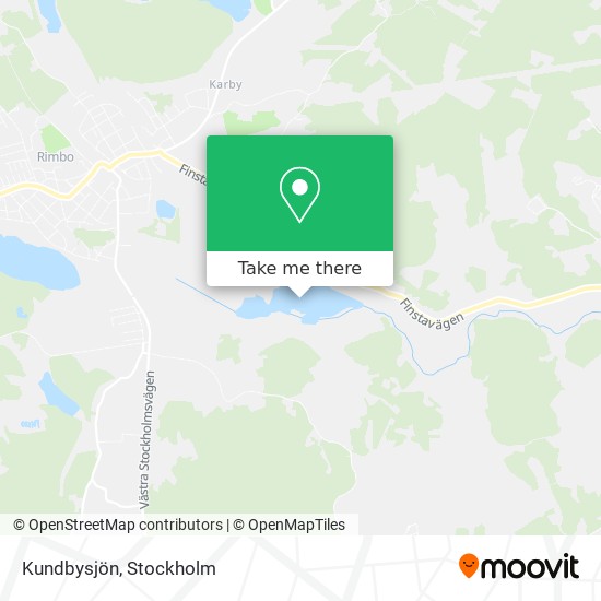 Kundbysjön map