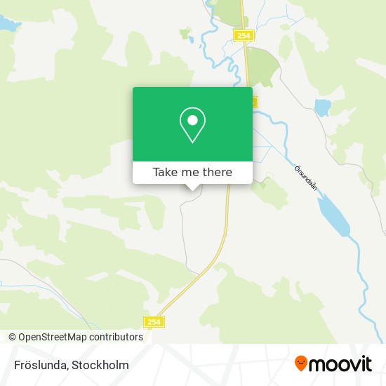 Fröslunda map