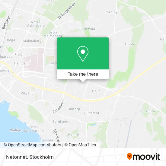 Netonnet map