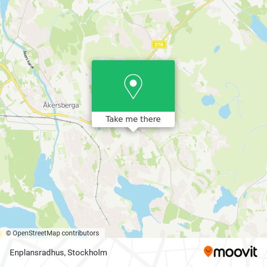 Enplansradhus map