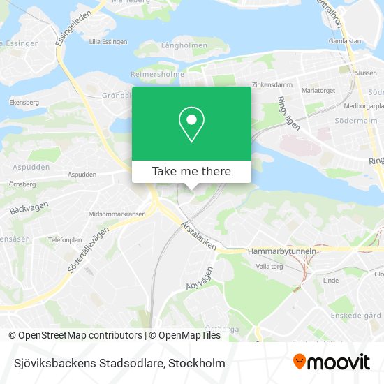 Sjöviksbackens Stadsodlare map
