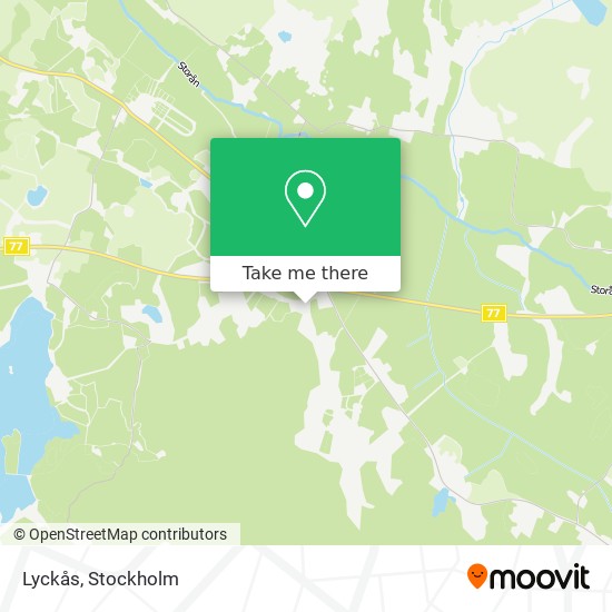 Lyckås map