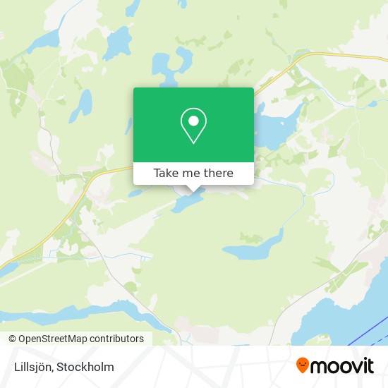 Lillsjön map