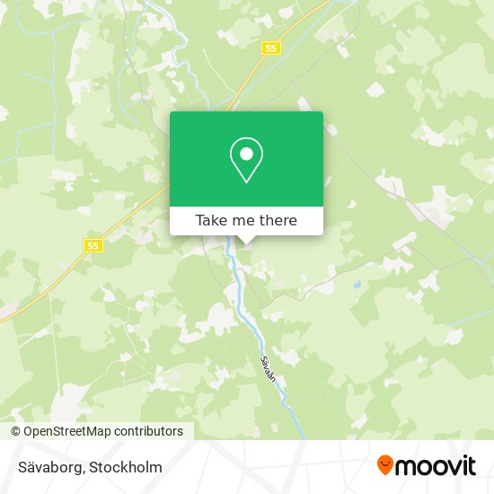 Sävaborg map