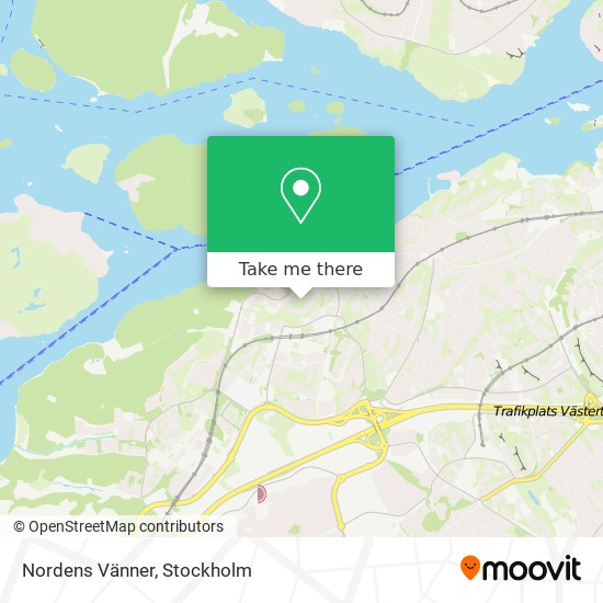 Nordens Vänner map