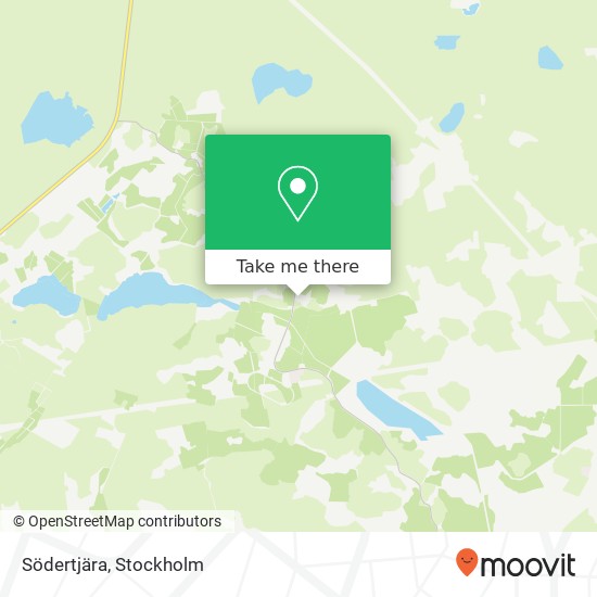 Södertjära map