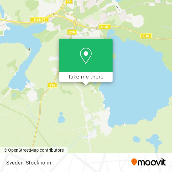 Sveden map