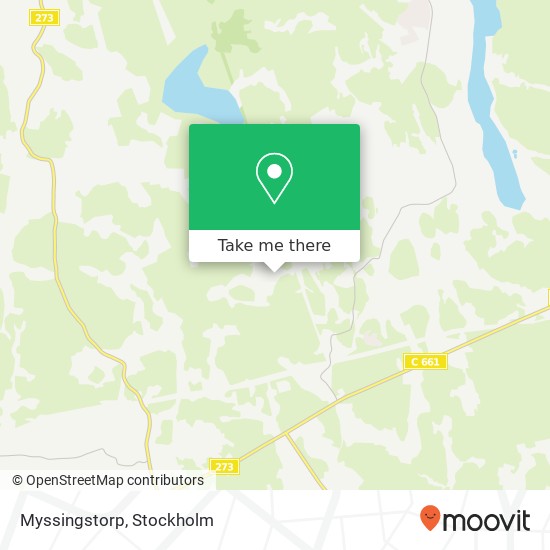 Myssingstorp map