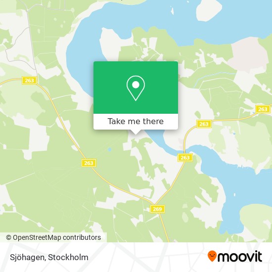 Sjöhagen map