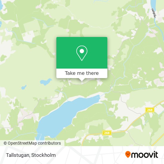 Tallstugan map