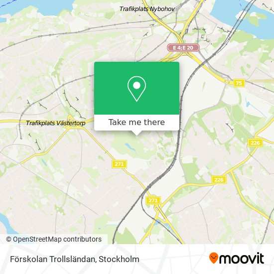 Förskolan Trollsländan map