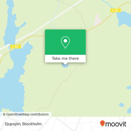 Djupsjön map