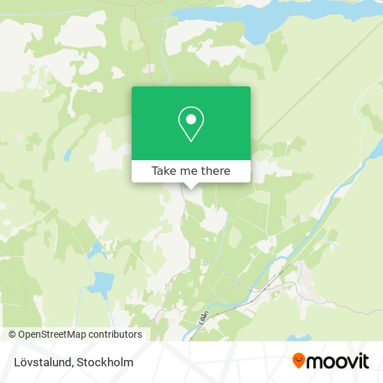 Lövstalund map