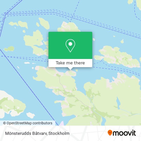 Mönsterudds Båtvarv map