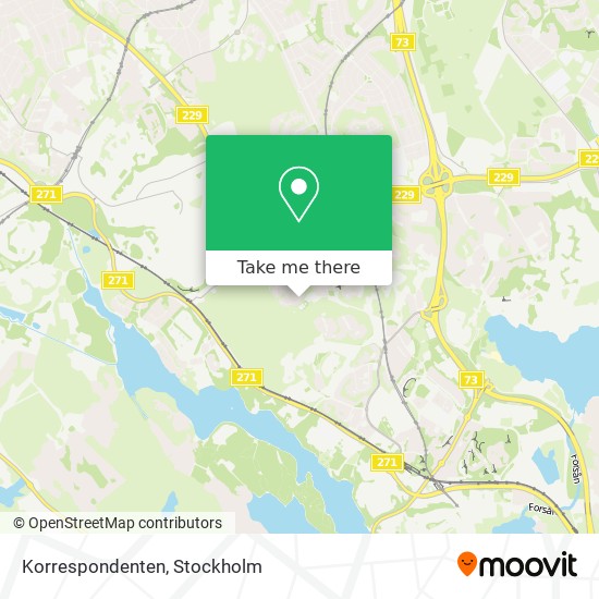 Korrespondenten map