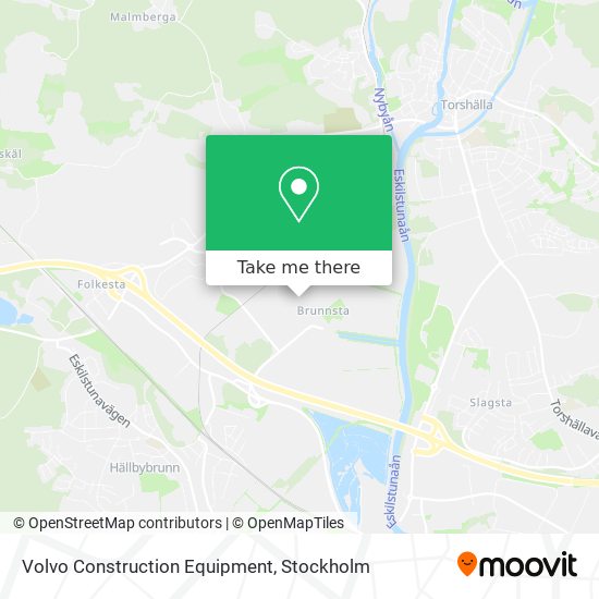 Volvo Construction Equipment map