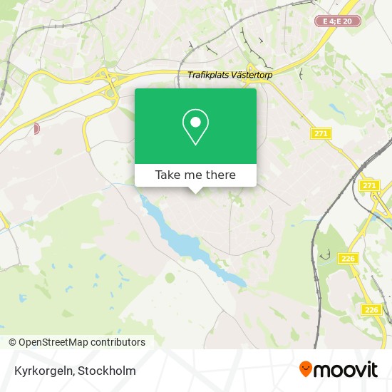 Kyrkorgeln map