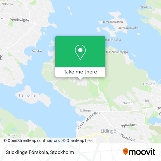 Sticklinge Förskola map