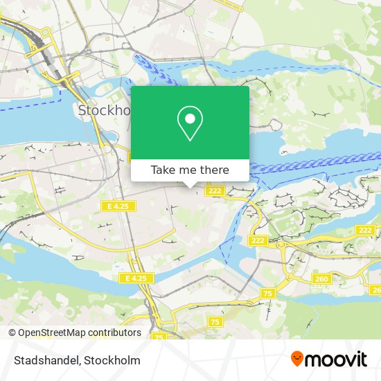 Stadshandel map