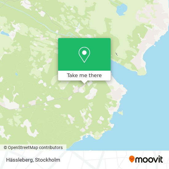 Hässleberg map