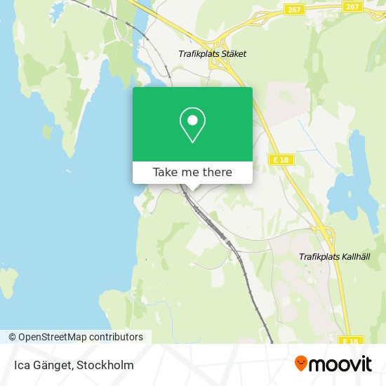 Ica Gänget map