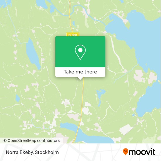 Norra Ekeby map