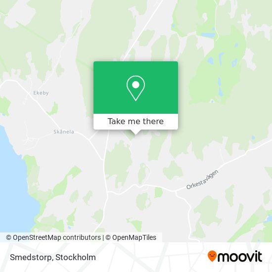 Smedstorp map