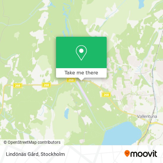 Lindönäs Gård map